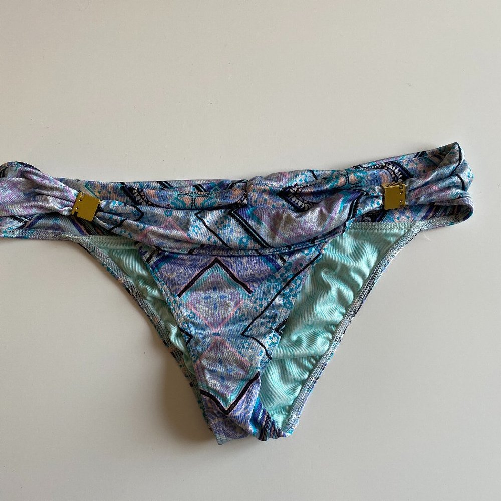 Victoria's Secret Pastel Pattern Bikini Bottoms S